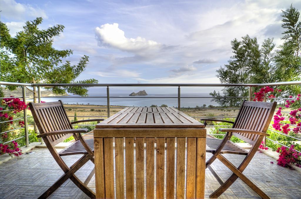 Krinakia Villas Xerokampos  Bagian luar foto