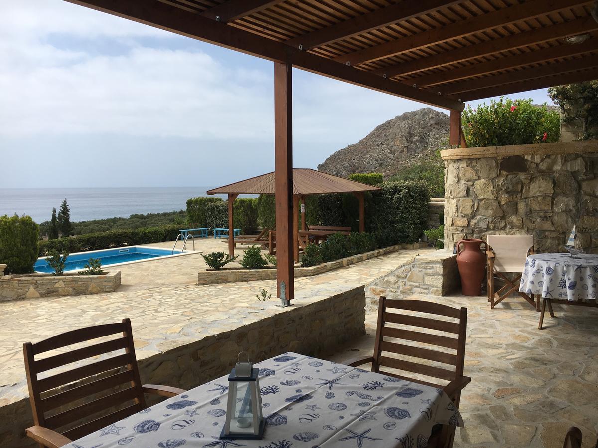 Krinakia Villas Xerokampos  Bagian luar foto