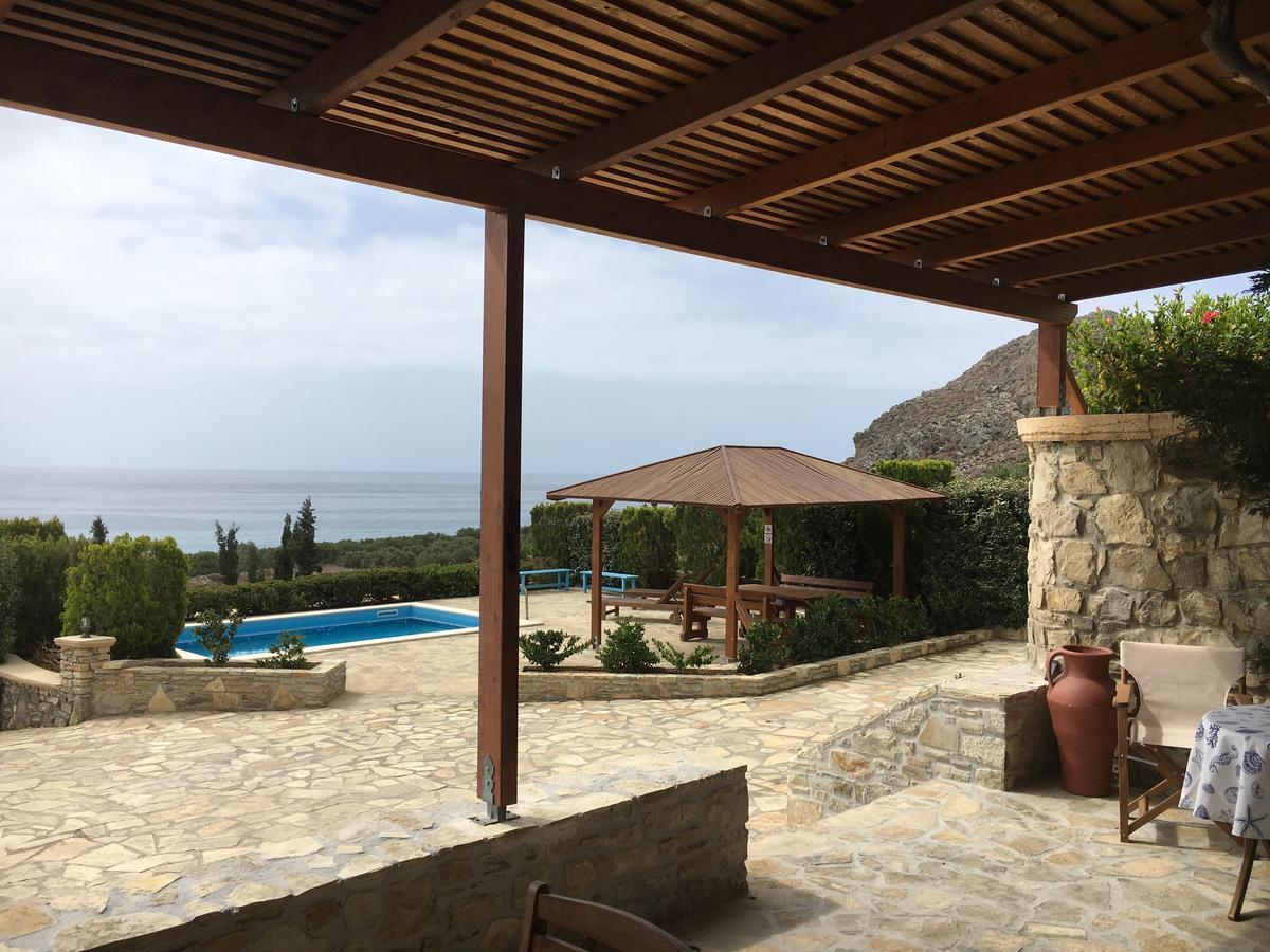 Krinakia Villas Xerokampos  Bagian luar foto