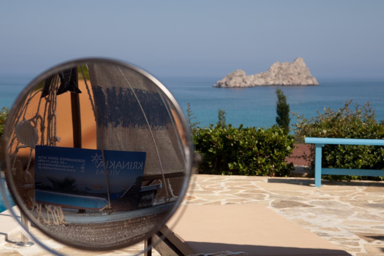 Krinakia Villas Xerokampos  Bagian luar foto